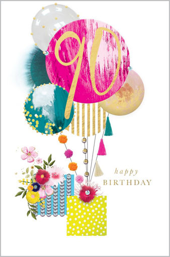 Picture of 90TH BIRTHDAY CARD